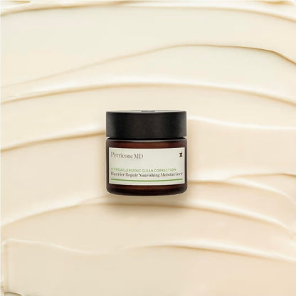 Perricone MD Hypoallergenic Clean Correction Barrier Repair Nourishing Moisturizer: humectante eficaz que mejora el aspecto de la elasticidad de la piel al tiempo que suaviza la apariencia de líneas y arrugas.