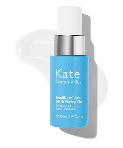 Kate Somerville EradiKate Acne Mark Fading Gel - Salicylic Acid, Niacinamide, Prebiotic Complex, Acne Treatment - Visibly Reduces Acne Scars, Clears Skin & Prevents Breakouts, Clarifies, Protects