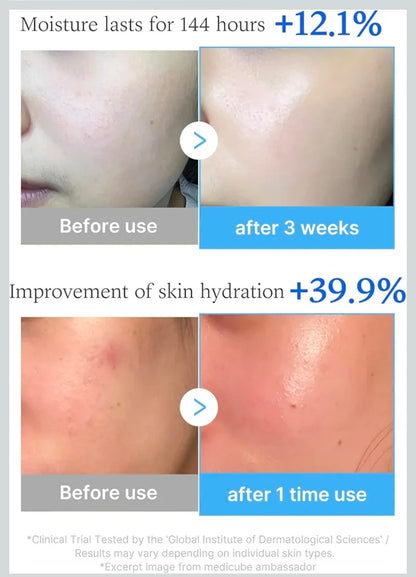 medicube Hyaluronic Multi Peptide PDRN Serum for Glowing and Soothing, Lightweight Water Plumping Radiant Serum for All Skin Type, Hydrating Moisturizer