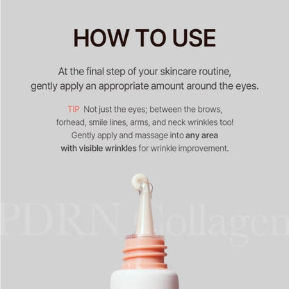 mixsoon PDRN Collagen Eye Serum - Revived Under Eye Serum with Gentle, Smooth Formula for Sensitive Under Eye Skin