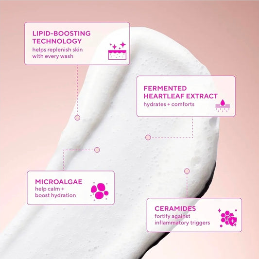 Murad Soothing Heartleaf Body Cleanser for Sensitive Skin – Gentle, Non-Stripping Cleanser with Ceramides and Skin-Boosting Lipids to Calm, Soften, Repair, and Fortify Skin Barrier