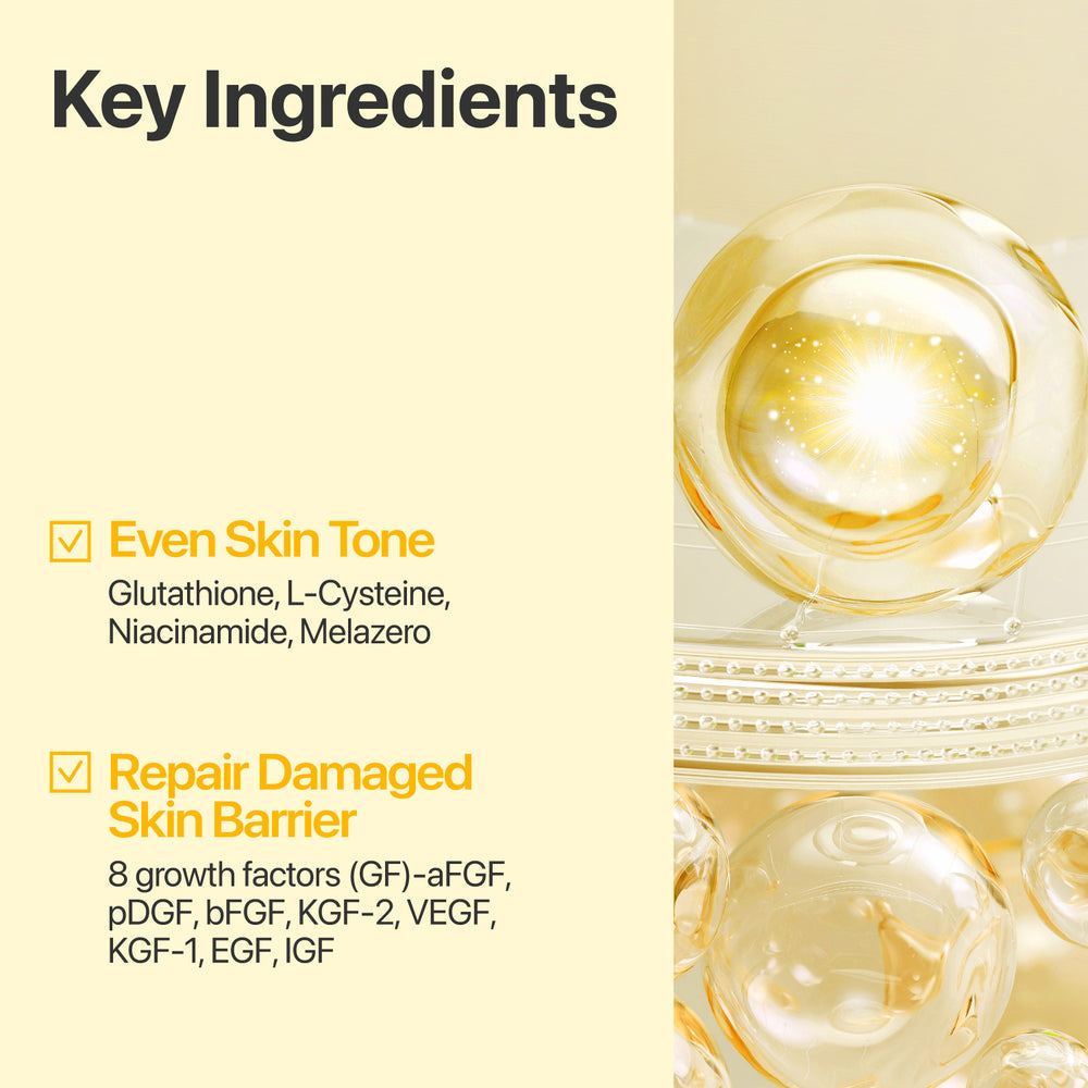 No.5+ Glutathione Vitamin Dark Spot Cream - Moisturizer with antioxidants, skin repairing and regenerating ingredients, deeply moisturizes and strengthens skin barrier while gently fading hyperpigmentation and dark spots