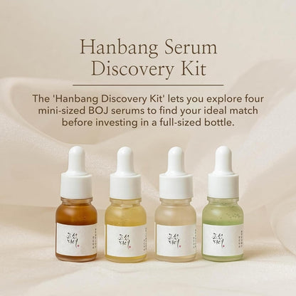 Beauty of Joseon Hanbang Serum Discovery Kit Gift Set - Moisturizing Travel Size Mini Korean Skincare - 10ml each