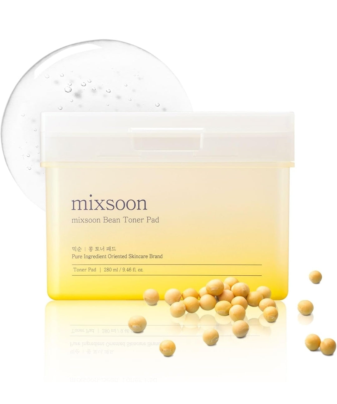Almohadilla tónica Mixsoon Bean: hidrata la piel seca
