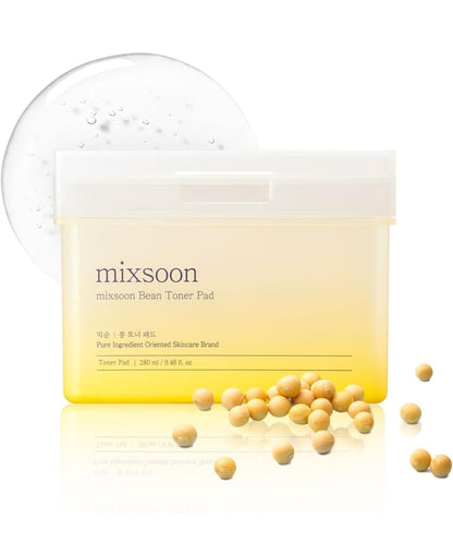 Almohadilla tónica Mixsoon Bean: hidrata la piel seca