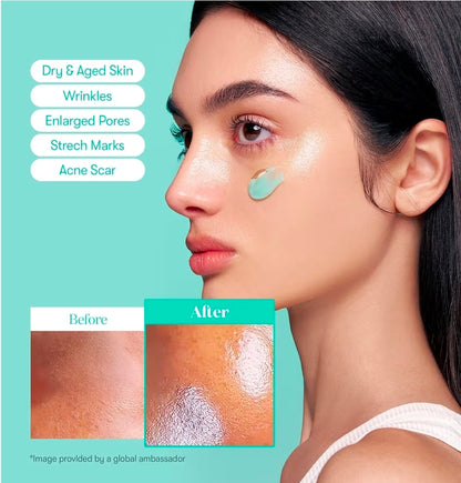 VT COSMETICS PDRN Capsule Cream 100 - Hydrating Face Moisturizer with 100,000ppm PDRN, Hyaluronic Acid, 9 Peptides, Firming & Plumping Nourishing Cream