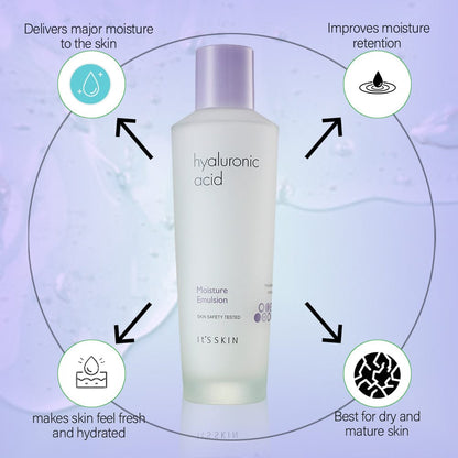 Emulsión hidratante de ácido hialurónico ITS SKIN