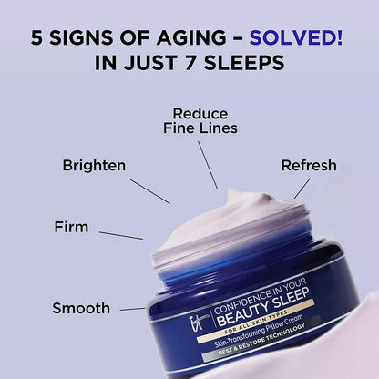 IT Cosmetics Hydrate with Confidence Set de cuidado de la piel antienvejecimiento: mantiene tu piel sana e hidratada