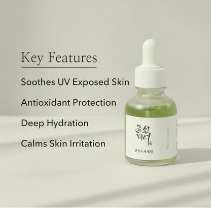 Suero calmante Beauty of Joseon - Té verde + Pantenol