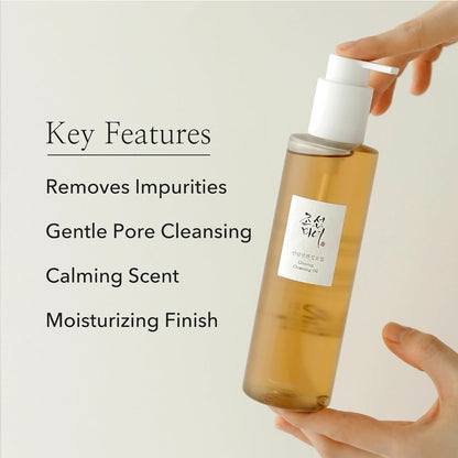 Aceite Limpiador de Ginseng Beauty of Joseon: Desmaquillante resistente al agua para pieles sensibles con tendencia al acné