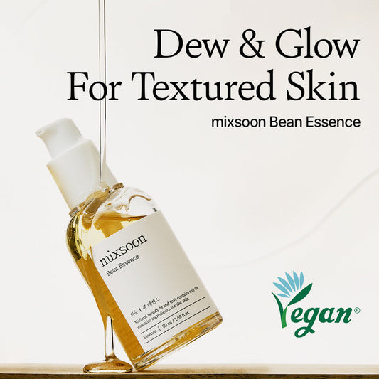 Esencia de frijol Mixsoon: exfoliante e hidratante para pieles con textura