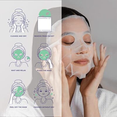 Original Derma Beauty Retinol Retinol Age-Defying Essence Mask Retinol - Deeply nourishes and revitalizes the skin - 1 Mask