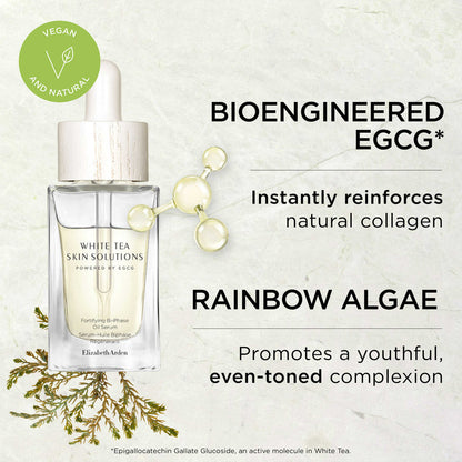 Suero de aceite bifásico fortificante White Tea Skin Solutions de Elizabeth Arden