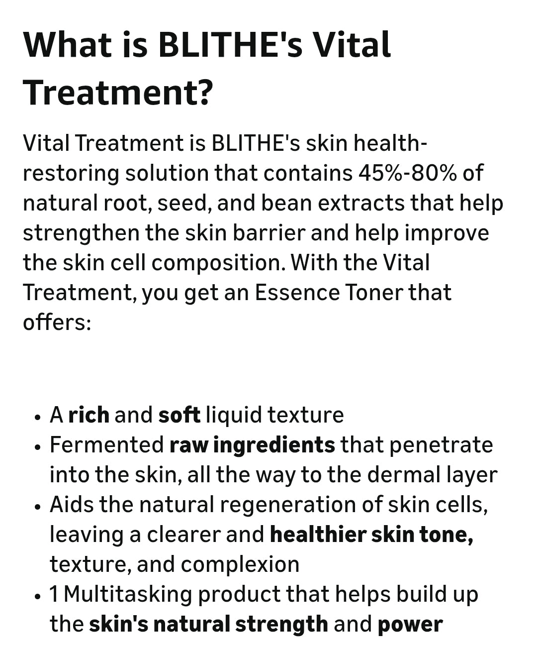 Blithe Vital Treatment 9 Essential Seeds Niacinamide Toner - Skin Essence for Face, Clarifying Skin Vitalizing & Dark Spots - Hyperpigmentation Care