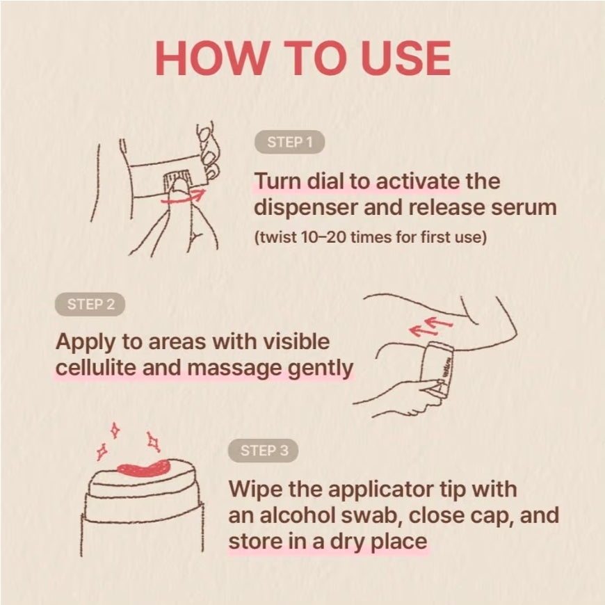 Nutseline Slim Fit Gua Sha Serum – Korean Beauty Firming & Contouring Body Serum with Aromatherapy & Nut Extracts – Lightweight Lotion Texture for Sculpted Skin from Jawline to Calves
