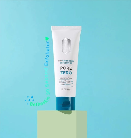 Be the Skin BHA+ Pore Zero 30 Second Exfoliator - Cruelty-free Quick exfoliator for pore treatment and removal of dead skin cells