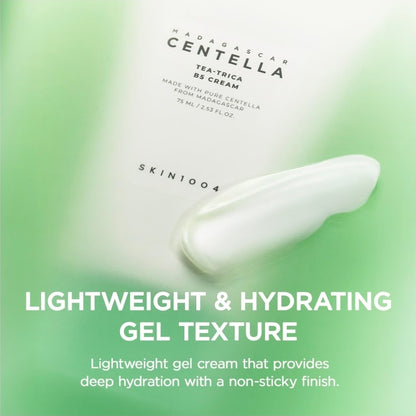 SKIN1004 Crema Tea-Trica B5 - Hidratante con Centella Asiática y Pantenol B5, Crema hidratante en gel para calmar e hidratar, Crema de Cica con Árbol de Té y Centella, Cuidado de la piel coreano