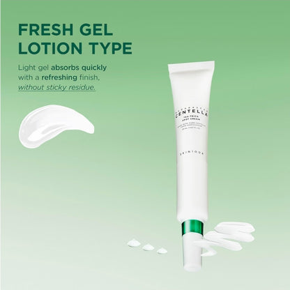 SKIN1004 Tea-Trica Spot Cream - Tratamiento localizado con Centella Asiática y Árbol de Té, crema hidratante facial para calmar áreas específicas, crema de Cica para una piel de aspecto limpio, cuidado de la piel coreano