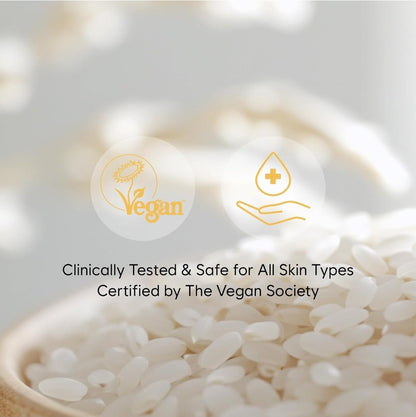 MIDHA Rice Brightening Mask - Facial Wash-off mask, moisturizing, vegan - Improves dull skin tone