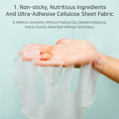 APLB Glutathione Niacinamide Sheet Mask - Moisturizing, Anti-aging, Exfoliation - 1 Mask
