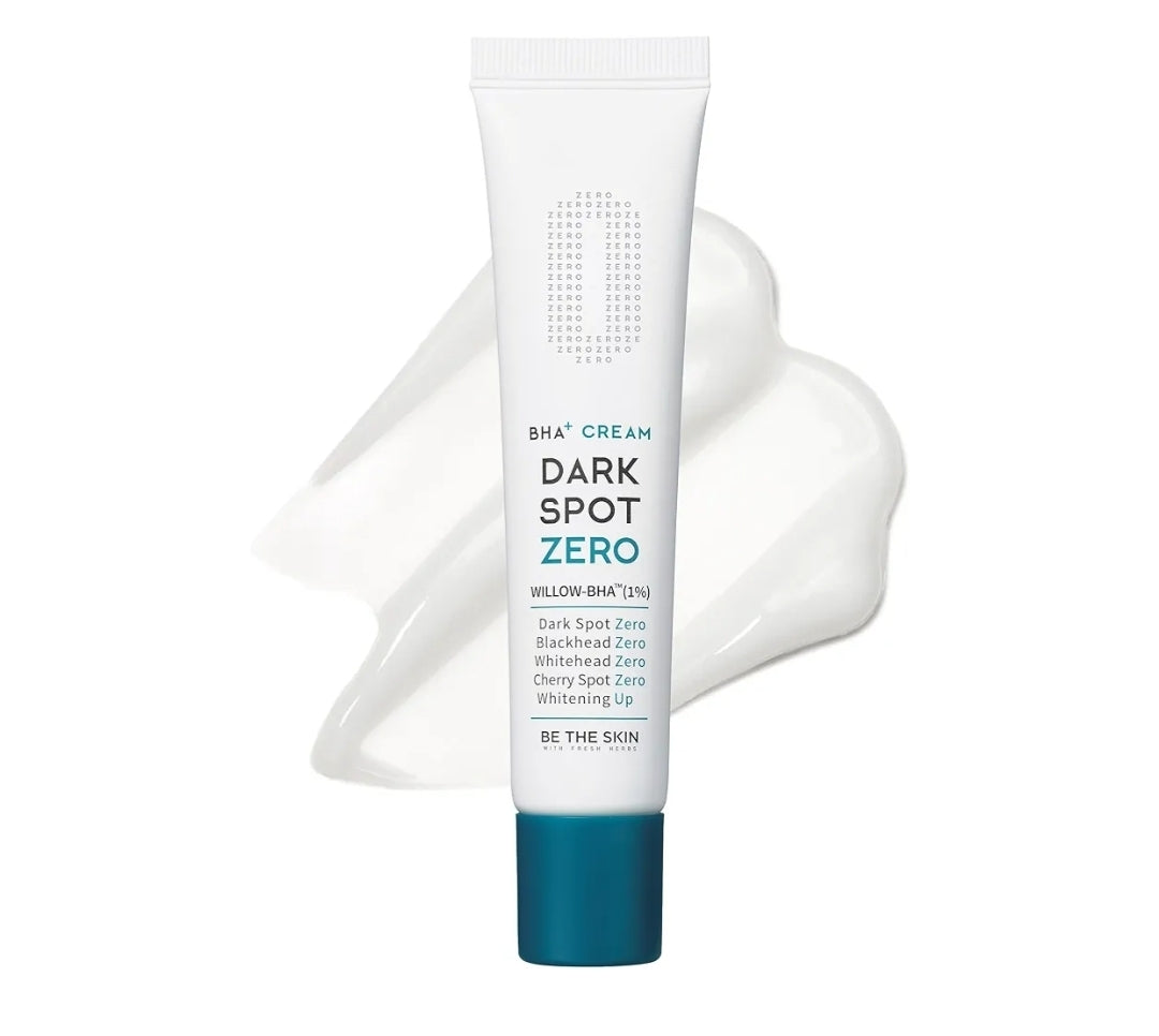 Be the Skin BHA+ Dark Spot Zero Cream - Pore Minimizer Face Moisturizer with Niacinamide, Tranexamic Acid - for Evens Skin Tone, Pore Tightening, Barrier Strenghtening