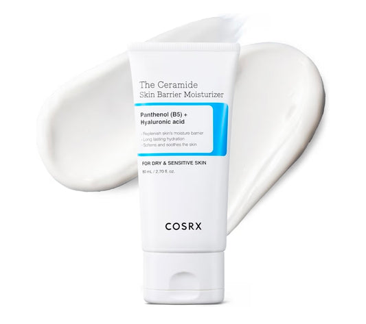COSRX Ceramide Skin Barrier Moisturizer - for Face with 7 Ceramides, Hyaluronic Acid & Panthenol for All Skin Types