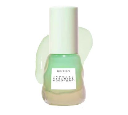 Glow Recipe Avocado Ceramide Serum - Soothing, Hydrating Face Serum for Redness Relief & Skin Barrier Repair - Lightweight, Milky Serum for Dry, Sensitive Skin
