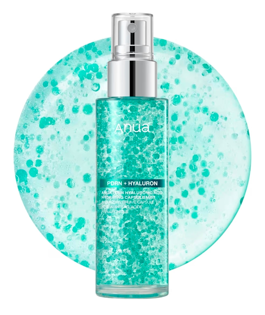 ANUA PDRN Collagen Glow Facial Serum Spray, Hydrating Face Mist, Hyaluronic Acid, dewy glass finish, All Skin Types, Instant Plumping Hydration, Firming Serum, 3.38oz