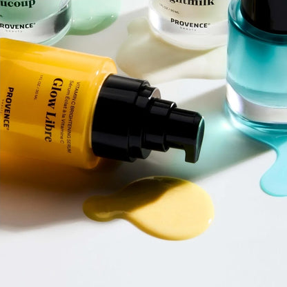 Provence Beauty Glow Libre Vitamin C Serum – 15% Vitamin C Brightening Serum, Tri-Blend with Kakadu Plum, Sea Buckthorn & Mica – Brightening & Hydrating