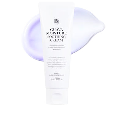 BENTON Guava Moisture Soothing Cream - Skin Soothing and Moisturizing Effect for Dry Skin & Sensitive Skin, Not Tested on Animals, Korean Skin Care