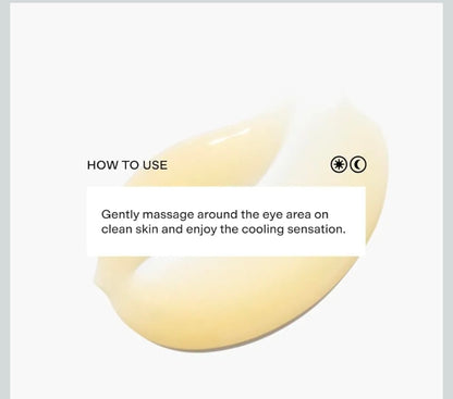 CLEARSTEM BRIGHTEYES Gel para ojos: crema nutritiva para ojos, gel refrescante, mezcla de células madre, péptidos, colágeno, aloe vera, sin gluten.