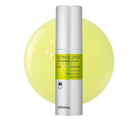 Celimax The Vita A Retinol Shot Tightening Serum - with Pure Vitamin A Retinol, Peptide, Pore Minimizer, Wrinkles & Fine Lines, Firmer Skin, Anti-Aging, Skin Smoothing