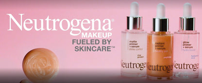 Neutrogena Healthy Skin Radiant Booster Primer & Serum - Skin-Evening Serum-to-Primer with Peptides & Pearl Pigments, Evens the Look of Skin's Tone & Smooths Texture,