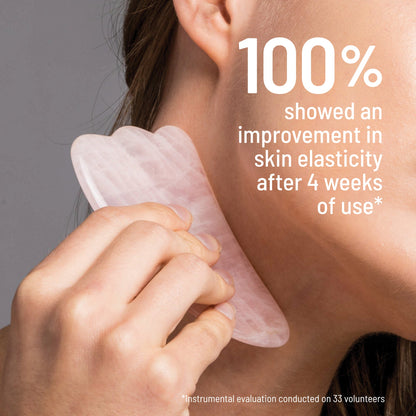 Crema reafirmante para el cuello Dr. Brandt + Gua Sha: crema antiedad para el cuello con Gua Sha, resultados comprobados.