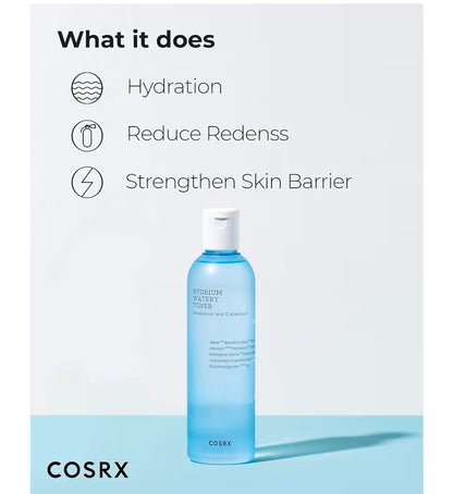 COSRX Hydrium Watery Toner - Hyaluronic Acid, Allantoin, Repairs and cools down the skin, Panthenol, for Sensitive Skin 5 oz