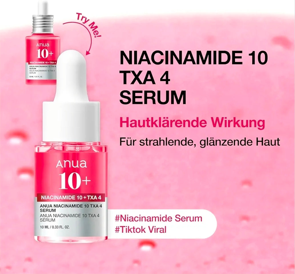Anua Serum Discovery Trio, Mini Serums - Travel Size Kit with Hyaluronic Acid, Niacinamide & Azelaic Acid, Hydrating Soothing