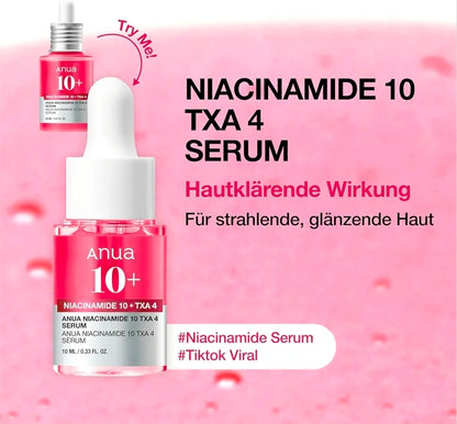 Anua Serum Discovery Trio, Mini Serums - Travel Size Kit with Hyaluronic Acid, Niacinamide & Azelaic Acid, Hydrating Soothing