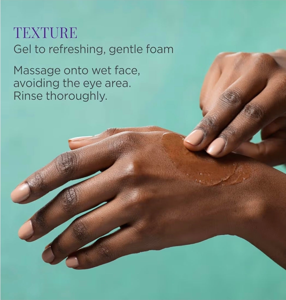 Tatcha The Matcha Cleanse Daily Clarifying Gel Cleanser, Decongests Pores and Balances Oil For Primed, Shine Free Skin 1.7 oz