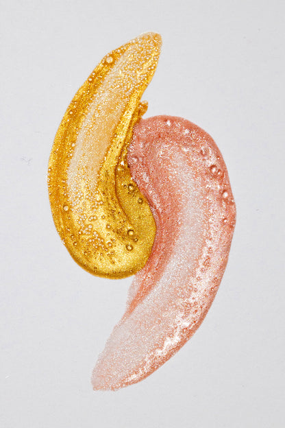 Fiesta para dos - Dúo de exfoliación Gold &amp; Champagne - Exfoliación suave