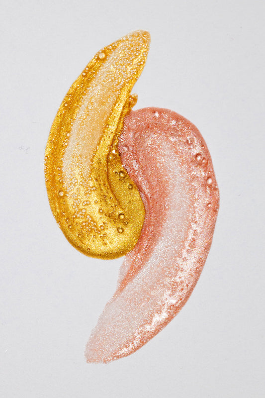 Fiesta para dos - Dúo de exfoliación Gold &amp; Champagne - Exfoliación suave