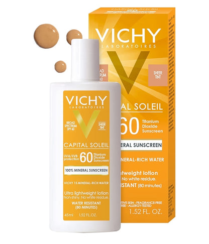 Vichy Capital Soleil Tinted Mineral Sunscreen for Face SPF 60