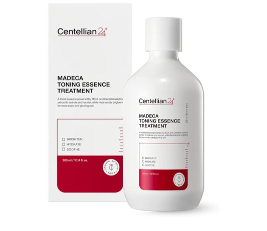 Centellian 24 Madeca Toning Essence Treatment - For Even Skin Tone and Wrinkle Improvement with TECA, Centella Asiatica, Niacinamide