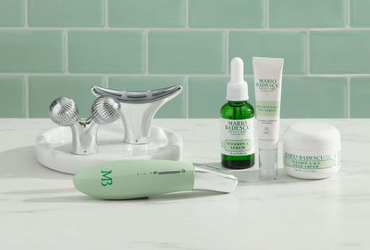 Mario Badescu 3-IN-1 LED + EMS FACIAL TOOL - A multi-functional facial tool with LED light and EMS microcurrent for targeted eye, face, and neck