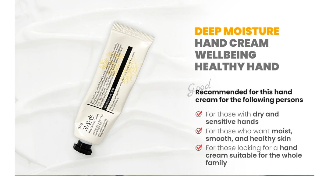 Well-Being Hand Cream - Angelica and Lotus Extracts work together to calm inflammation and restore smooth, healthy-looking hands