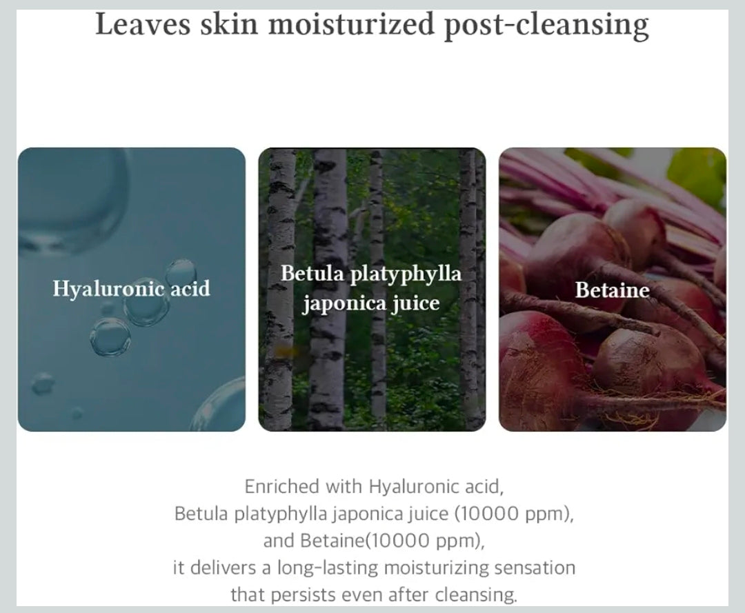 Dr. Althea Green Relief Amino Gel Cleanser - Lightweight & Hydrating Makeup Remover, Daily Face Wash with Hyaluronic Acid