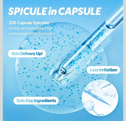 TIRTIR Suero refrescante con gotas de agua - -4,39 °C Suero refrescante para el rostro Hidratación instantánea Cuidado calmante, Espículas