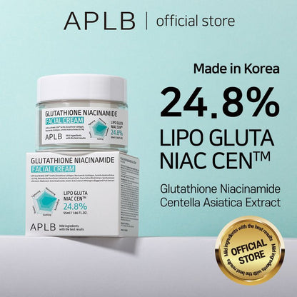 Crema facial de glutatión y niacinamida APLB
