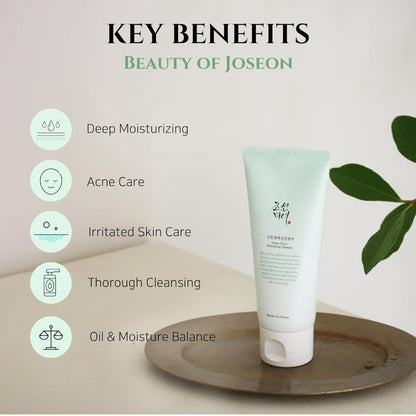 Gel limpiador refrescante de ciruela verde Beauty of Joseon - Limpieza profunda de poros