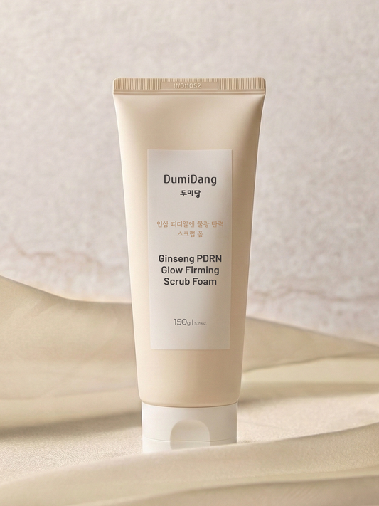 Ginseng PDRN Glow Firming Scrub Foam - Washes away dirt and improves skin texture and elasticity simultaneously