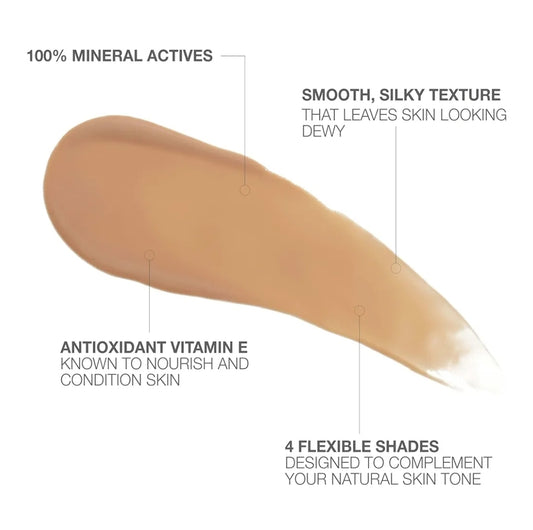 Neutrogena Purescreen+ Tinted Sunscreen for Face with SPF 30 - Broad Spectrum Mineral Sunscreen with Zinc Oxide and Vitamin E, Water Resistant, Fragrance Free, Medium